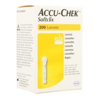 Accu-Chek Softclix lancetten 200 Stuks - thumbnail