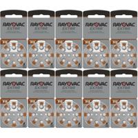 Rayovac gehoorapparaat batterijen Type 312 (bruin) - 10 x 8 stuks - thumbnail