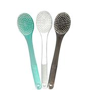 BATH & FUN badborstel frosted 3 kleuren assorti - thumbnail