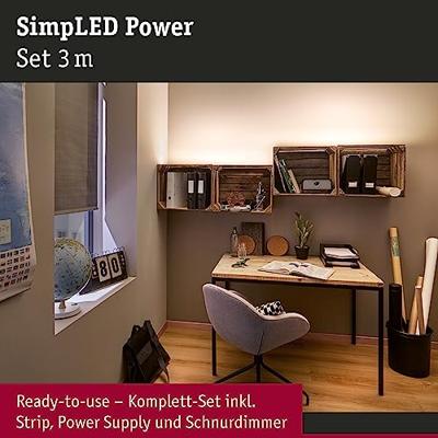 Paulmann SimpLED 78959 LED-strip complete set Met connector (male) 24 V 3 m Neutraalwit 1 stuk(s) Paulmann SimpLED 78959 LED-strip complete set Met connector (male) 24 V 3 m Neutraalwit 1 stuk(s)