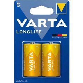 Varta VARTA Longlife C Blister 2 C batterij (baby) Alkaline 1.5 V 2 stuk(s)