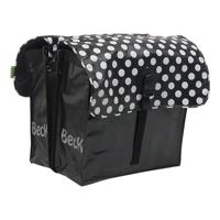 Dubbele Fietstas Small White Small Dots - thumbnail