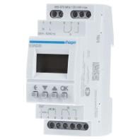 Hager DIN-rail schakelklok Analoog