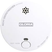 Gloria R1 Rookmelder werkt op batterijen (Ø x h) 100 mm x 33 mm - thumbnail