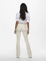 Only Onlblush Mid Flared Dnm Dot019 Noos 15230778 Flare Ecru - thumbnail