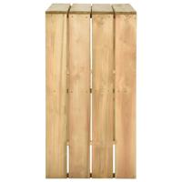 Bartafel 100x60x110 cm geïmpregneerd grenenhout - thumbnail