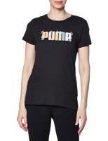 Dames-T-Shirt met Korte Mouwen Puma Essential+ Graphic - Maat: S - thumbnail