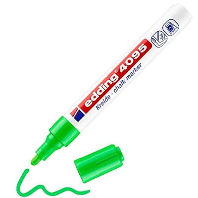 Edding 4095 Krijtmarker Lichtgroen 4 mm, 15 mm