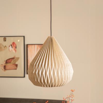 By-Boo Hanglamp 'Zuki' Linnen, 41cm By-Boo Hanglamp 'Zuki' Linnen, 41cm