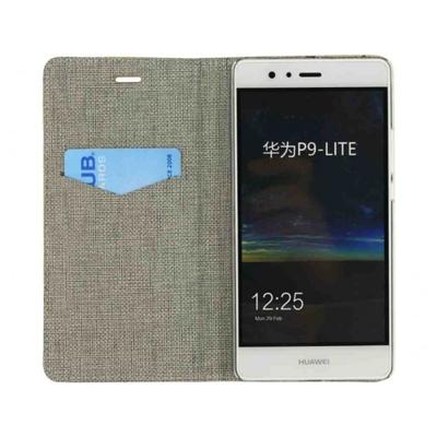 Mobilize Premium Book Case Huawei P9 Lite Alligator Peanut Brown