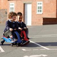 Bigjigs didicar lichtblauw - thumbnail