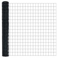 Euro Hek Grijs 1.5 x 10 m PVC-gecoat ijzer - thumbnail
