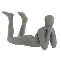 Decoratieve figuren Home ESPRIT Grijs 39 x 13,5 x 20,8 cm - thumbnail