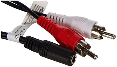 goobay RCA > 3-Pin 3.5 mm (female) adapter