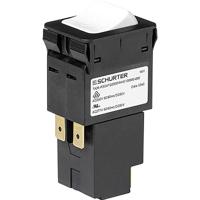 Schurter 3-150-709 Beveiligingsschakelaar Thermisch-magnetisch 240 V/AC, 60 V/DC 3 A 1x aan/(uit) IP40 (front) Continu 1 stuk(s) - thumbnail
