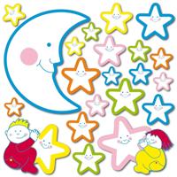 Crearreda 18004 sticker EVA (Ethyleen-vinyl-acetaat), Schuim Multi kleuren Verwijderbaar - thumbnail