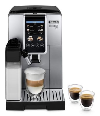 DeLonghi ECAM380.85.SB Dinamica Plus Volautomatische Koffiemachine DeLonghi ECAM380.85.SB Dinamica Plus Volautomatische Koffiemachine
