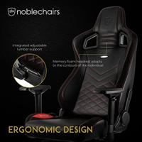 Noblechairs Epic zwart/rood - thumbnail