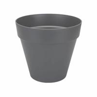 Elho loft urban rond weels bloempot 40 cm antraciet - thumbnail