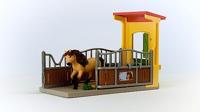 Schleich Ponybox met IJslanderhengst - thumbnail
