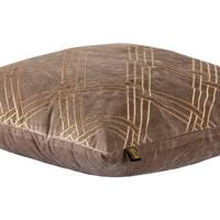 PTMD kussen cerine bruin 60 x 60 cm | 4 stuks - thumbnail