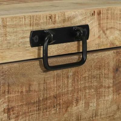 Opbergkisten met opslag Bruin 60 x 30 x 30 cm Massief mangohout