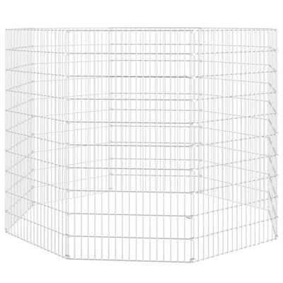 VidaXL Vrije uitloop dierenverblijf 8 panelen 54x100 cm VidaXL Vrije uitloop dierenverblijf 8 panelen 54x100 cm