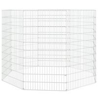 VidaXL Vrije uitloop dierenverblijf 8 panelen 54x100 cm - thumbnail