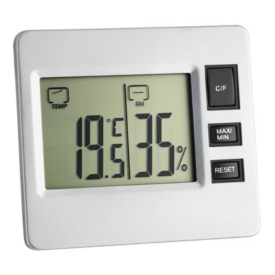TFA Dostmann 30.5028 30.5028 Thermo- en hygrometer Wit