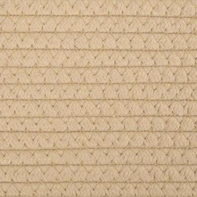 Opbergmand 43x38 cm katoen beige en wit Opbergmand 43x38 cm katoen beige en wit