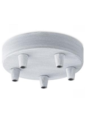 Light depot - plafondkap metaal 5 lichts - beton - Outlet Light depot - plafondkap metaal 5 lichts - beton - Outlet