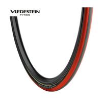 VREDESTEIN Tube 21-622 fortezza pro tricomp zwart-rood 28040 - thumbnail