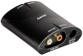 Hama Audio-converter AC81, digitaal naar analoog