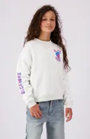 Black Bananas Vibes Sweater Kids Wit - Maat 164 - Kleur: Wit | Soccerfanshop - thumbnail