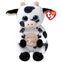 Ty Beanie babies bellies herdley cow, 15cm - thumbnail