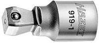 HAZET Verlengstuk · scharnierbaar 919-1 · 1/2 inch (12,5 mm) vierkant hol · 1/2 inch (12,5 mm) vierkant massief · Lengte: 46 mm - thumbnail