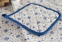 Clayre & Eef Pannenlap roosjes 20x20cm - thumbnail