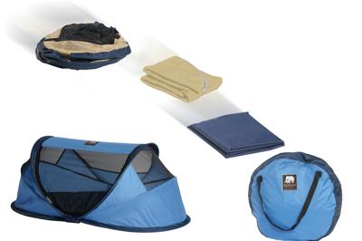Deryan - Travel Cot Baby - Deluxe Blue