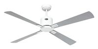 CasaFan ECO NEO III 132 WE-WE/LG WiFi Flügel Weiß/Lichtgrau Plafondventilator 27 W (Ø x h) 132 cm x 360 mm Wit Met afstandsbediening, Timer, Met wintermodus, - thumbnail