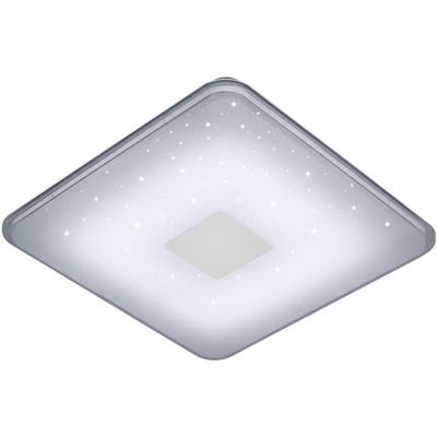 LED Plafondlamp 30W - Dimbaar met Afstandsbediening - Vierkant Mat Wit