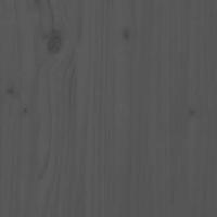 Tuinvoetenbank 120x80 cm massief grenenhout grijs - thumbnail