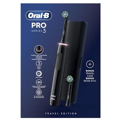 Oral B Pro 3500 Tandenborstel Zwart - thumbnail
