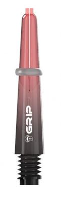 Bull's B-Grip-2 TTB 28 mm shaft (Kleur: rood/zwart)