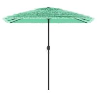 Parasol met stalen paal 248x248x248 cm groen - thumbnail