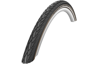 Schwalbe draadband road cruiser act 42-622 +r zw/bruin