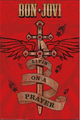 Poster Bon Jovi - Livin On a Prayer 61x91,5cm