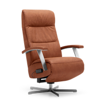 Sta-op Stoel S-100 Antraciet Leer - thumbnail