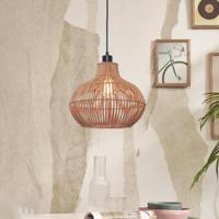 GOOD&MOJO Hanglamp 'Kalahari' Rotan, 32cm, kleur Naturel - thumbnail