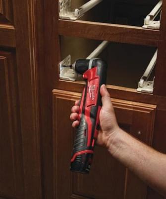 Milwaukee M12 C12 RAD-202B Accu Haakse subcompactboormachine 12V 2.0Ah in tas - 4933441215