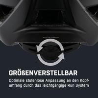 Olympic Sportswear Alpina path helm unisex matzwart maat 51-56 cm (s) - thumbnail